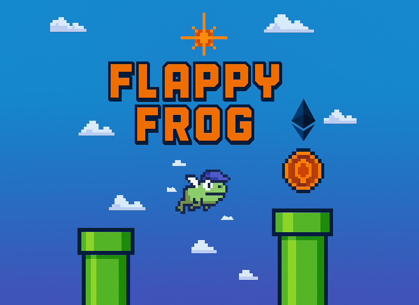 FlappyFrog - Farcaster Mini Apps